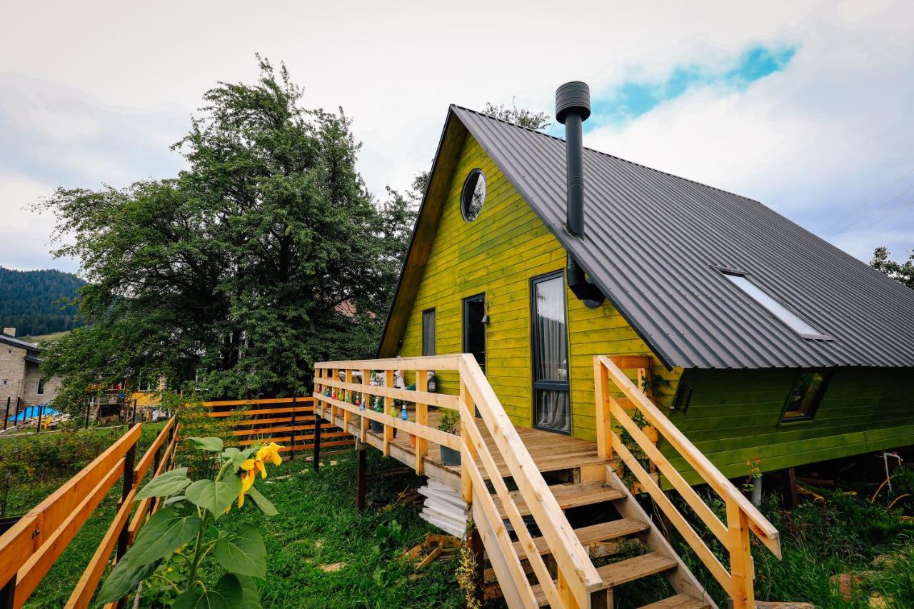 Wooden Cottage "Green House" In Бакуріані Екстер'єр фото